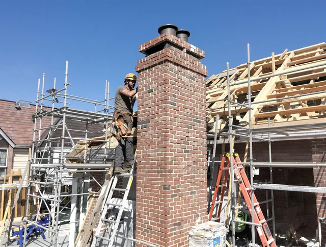 New chimney installation completed by Green Chimney Sweep in Green, OH